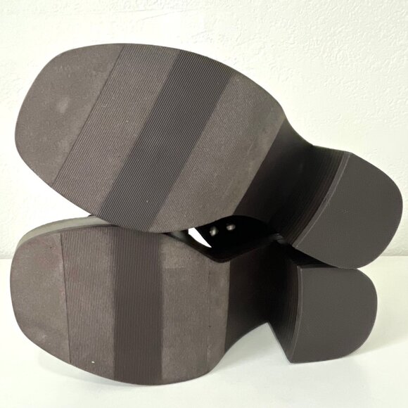 Torrid Black Studded Chunky Heel - Size 8WW - Picture 12 of 12